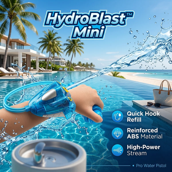 HydroBlast™ Mini - Pistola ad Acqua Pro 🔫💦