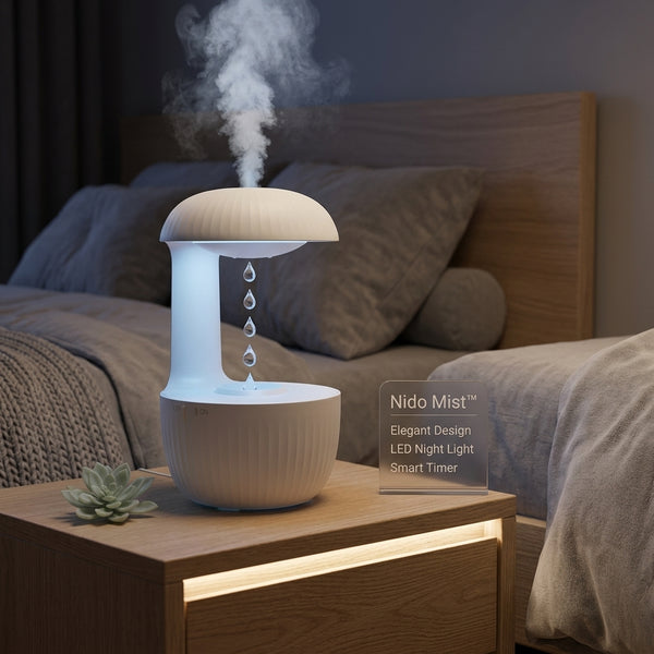 Nido Mist™ - Umidificatore Tech 🌫️🏡