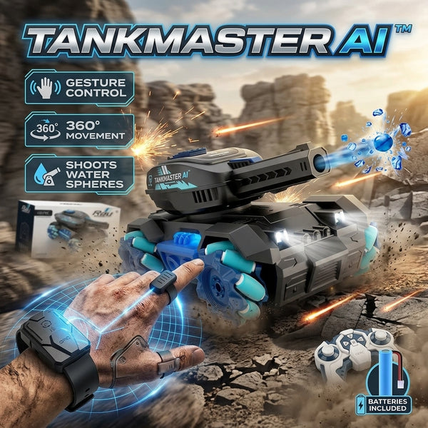 TankMaster™ AI - Carro Armato a Gesti 🕹️💥